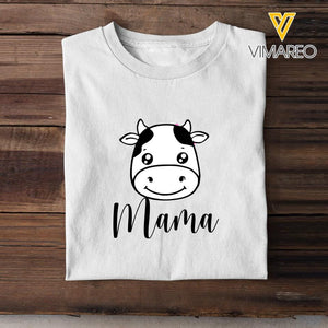 PERSONALIZED GRANDMA COW WOMEN OR KID'S TSHIRT QTDT2303