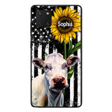 Personalized Cow Lover Phone Case Printed 22MAY-HQ07