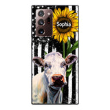 Personalized Cow Lover Phone Case Printed 22MAY-HQ07