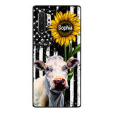 Personalized Cow Lover Phone Case Printed 22MAY-HQ07