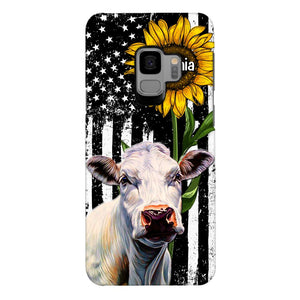 Personalized Cow Lover Phone Case Printed 22MAY-HQ07