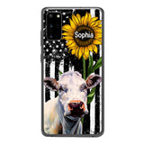 Personalized Cow Lover Phone Case Printed 22MAY-HQ07