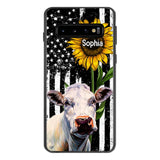 Personalized Cow Lover Phone Case Printed 22MAY-HQ07