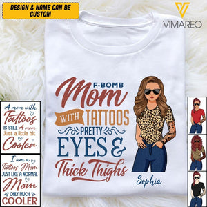 PERSONALIZED TATOOS MOM TSHIRT QTVQ1605