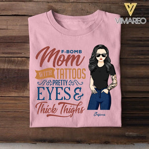 PERSONALIZED TATOOS MOM TSHIRT QTVQ1605