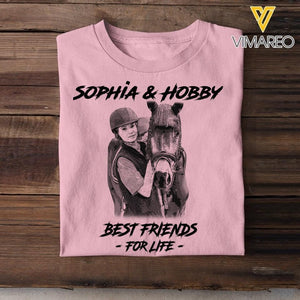 Personalized Horse Lover Tshirt Printed 22JUL-DT17