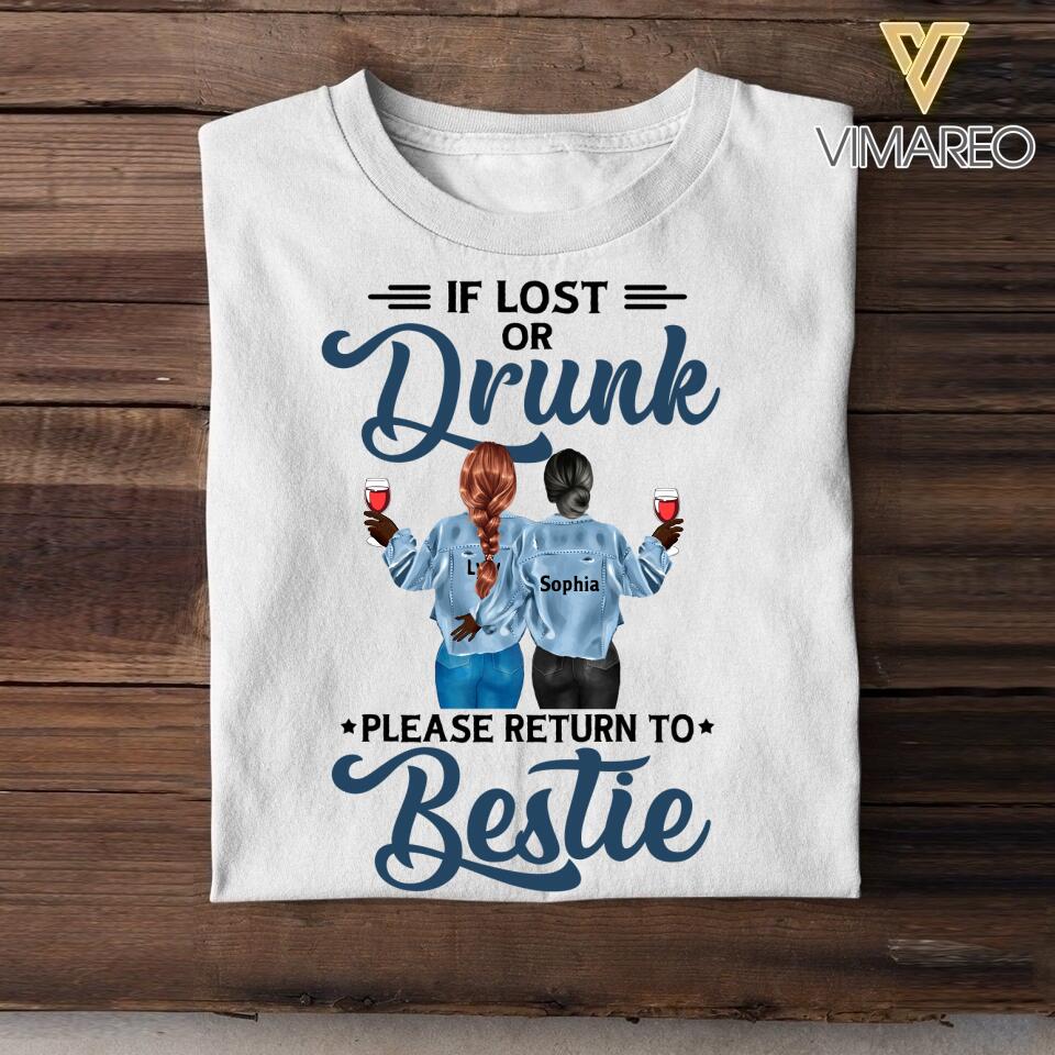 Personalized Bestie Tshirt Printed 22JUY-MA30