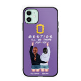 Personalized Bestie I'll Be There For You Phonecase QTDT1008