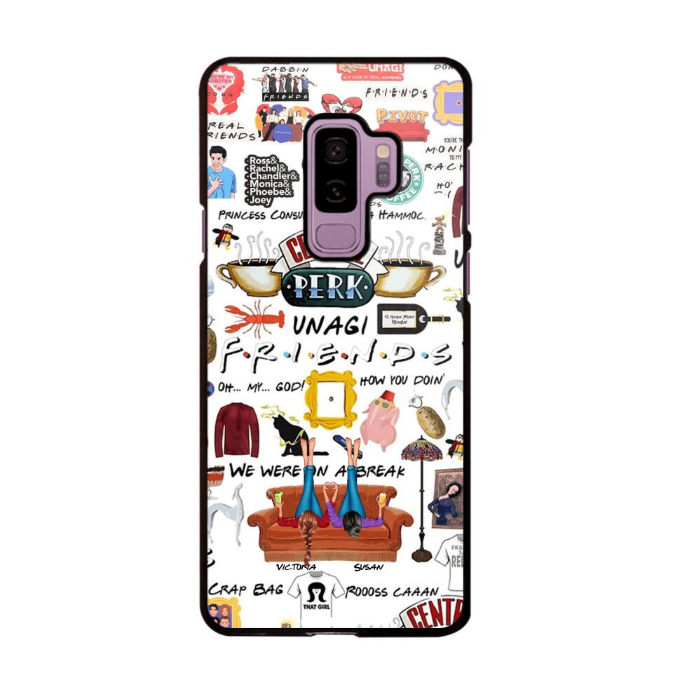 Personalized Central Perk Friends Besties Phonecase QTDT1108