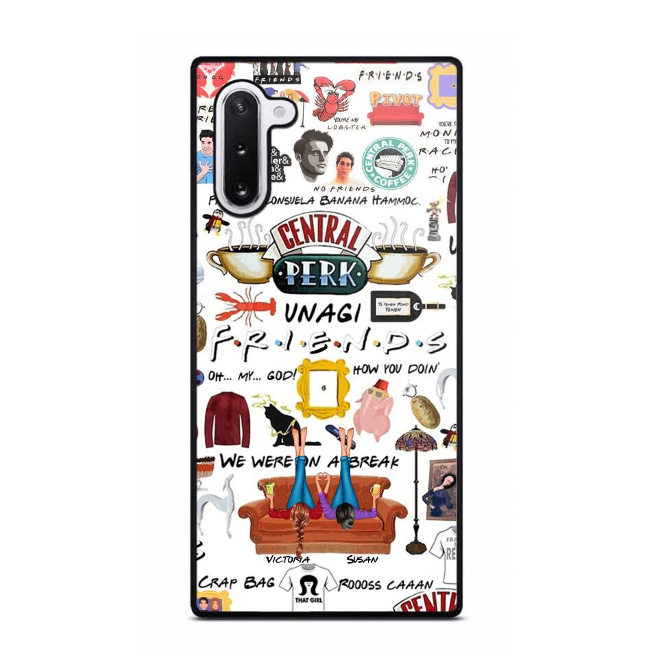 Personalized Central Perk Friends Besties Phonecase QTDT1108