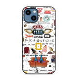 Personalized Central Perk Friends Besties Phonecase QTDT1108