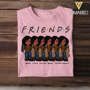 Personalized Friend Halloween Day Murder Tshirt Printed QTDT1308