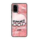 Personalized Dog Heart Feather Phone Case Printed NQDT0909