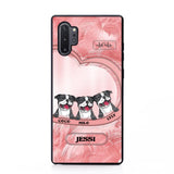 Personalized Dog Heart Feather Phone Case Printed NQDT0909