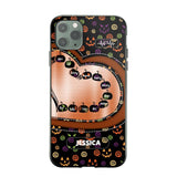 Personalized Halloween Heart Kid Phone Case Printed NQDT1009