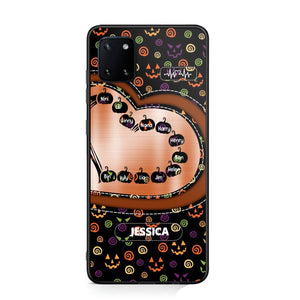 Personalized Halloween Heart Kid Phone Case Printed NQDT1009