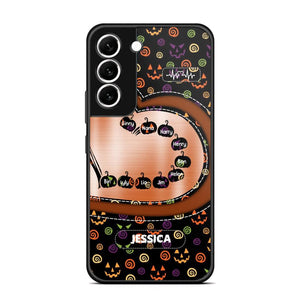 Personalized Halloween Heart Kid Phone Case Printed NQDT1009