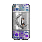 Personalized Dog Lover Sparkling Color Phone Case Printed 22SEP-MA10