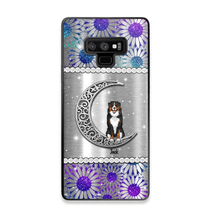 Personalized Dog Lover Sparkling Color Phone Case Printed 22SEP-MA10