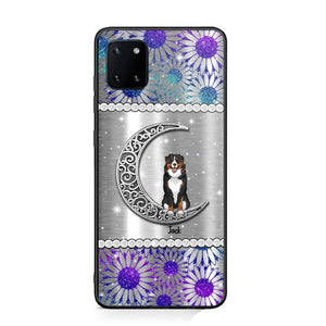 Personalized Dog Lover Sparkling Color Phone Case Printed 22SEP-MA10