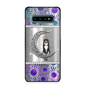 Personalized Dog Lover Sparkling Color Phone Case Printed 22SEP-MA10