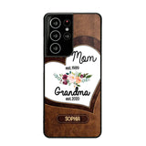 Personalized Mom And Grandma Phonecase 3D Printed QTVQ1209