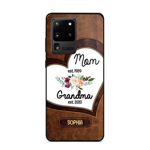 Personalized Mom And Grandma Phonecase 3D Printed QTVQ1209