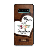 Personalized Mom And Grandma Phonecase 3D Printed QTVQ1209