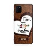 Personalized Mom And Grandma Phonecase 3D Printed QTVQ1209