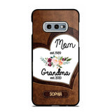 Personalized Mom And Grandma Phonecase 3D Printed QTVQ1209