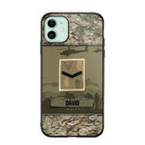 Personalized British Veterans/Soldier Camo Phone Case Printed 22SEP-DT12