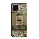 Personalized British Veterans/Soldier Camo Phone Case Printed 22SEP-DT12