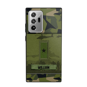 Personalized Swedish Veterans/Soldier Camo Phone Case Printed 22SEP-DT12