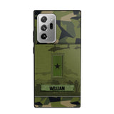 Personalized Swedish Veterans/Soldier Camo Phone Case Printed 22SEP-DT12