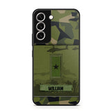 Personalized Swedish Veterans/Soldier Camo Phone Case Printed 22SEP-DT12