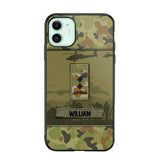 Personalized Australian Veterans/Soldier Camo Phone Case Printed 22SEP-DT12