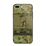 Personalized Australian Veterans/Soldier Camo Phone Case Printed 22SEP-DT12