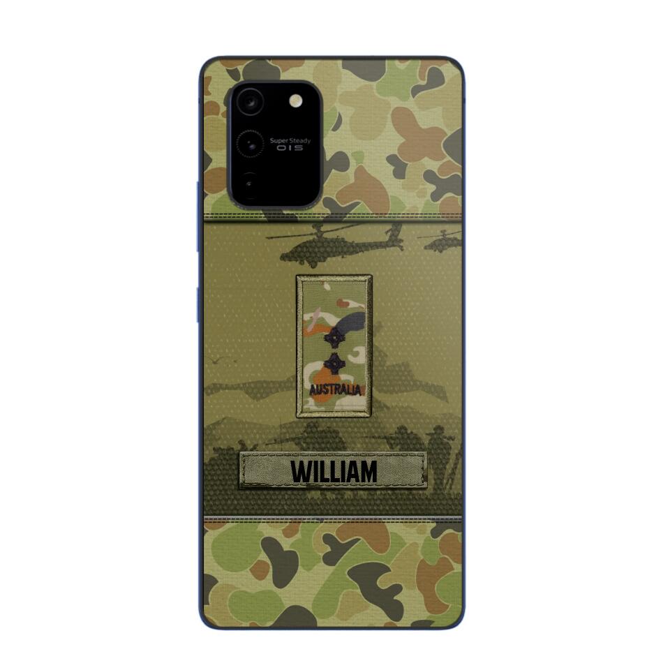 Personalized Australian Veterans/Soldier Camo Phone Case Printed 22SEP-DT12