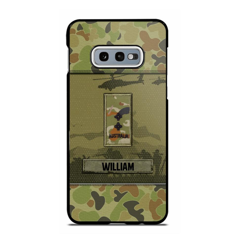 Personalized Australian Veterans/Soldier Camo Phone Case Printed 22SEP-DT12