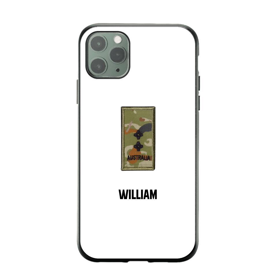 Personalized Australian Veterans/Soldier Spartan Camo Phone Case Printed 22SEP-HY12