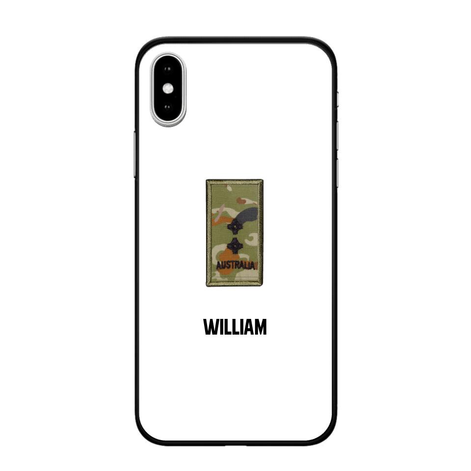 Personalized Australian Veterans/Soldier Spartan Camo Phone Case Printed 22SEP-HY12