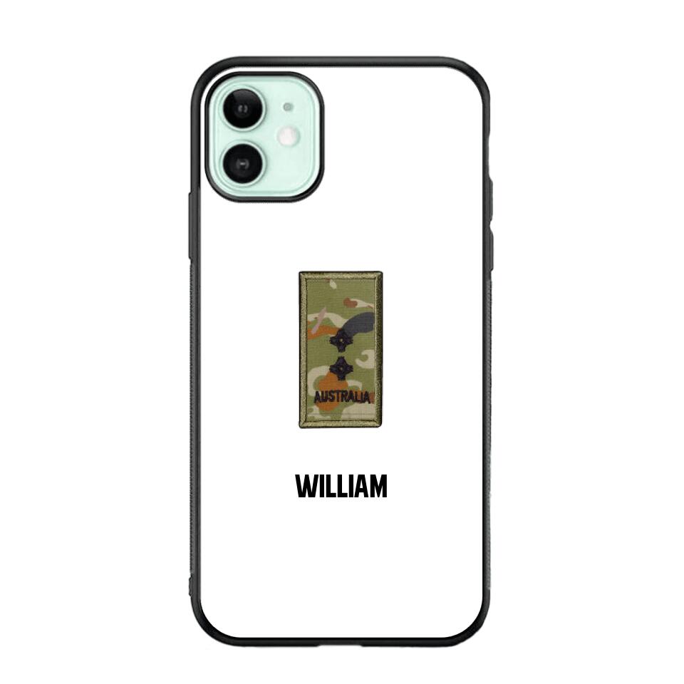 Personalized Australian Veterans/Soldier Spartan Camo Phone Case Printed 22SEP-HY12