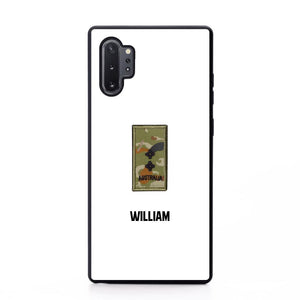 Personalized Australian Veterans/Soldier Spartan Camo Phone Case Printed 22SEP-HY12