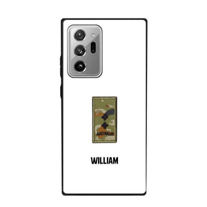 Personalized Australian Veterans/Soldier Spartan Camo Phone Case Printed 22SEP-HY12