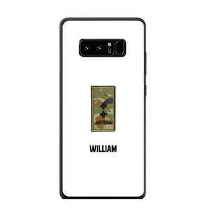 Personalized Australian Veterans/Soldier Spartan Camo Phone Case Printed 22SEP-HY12