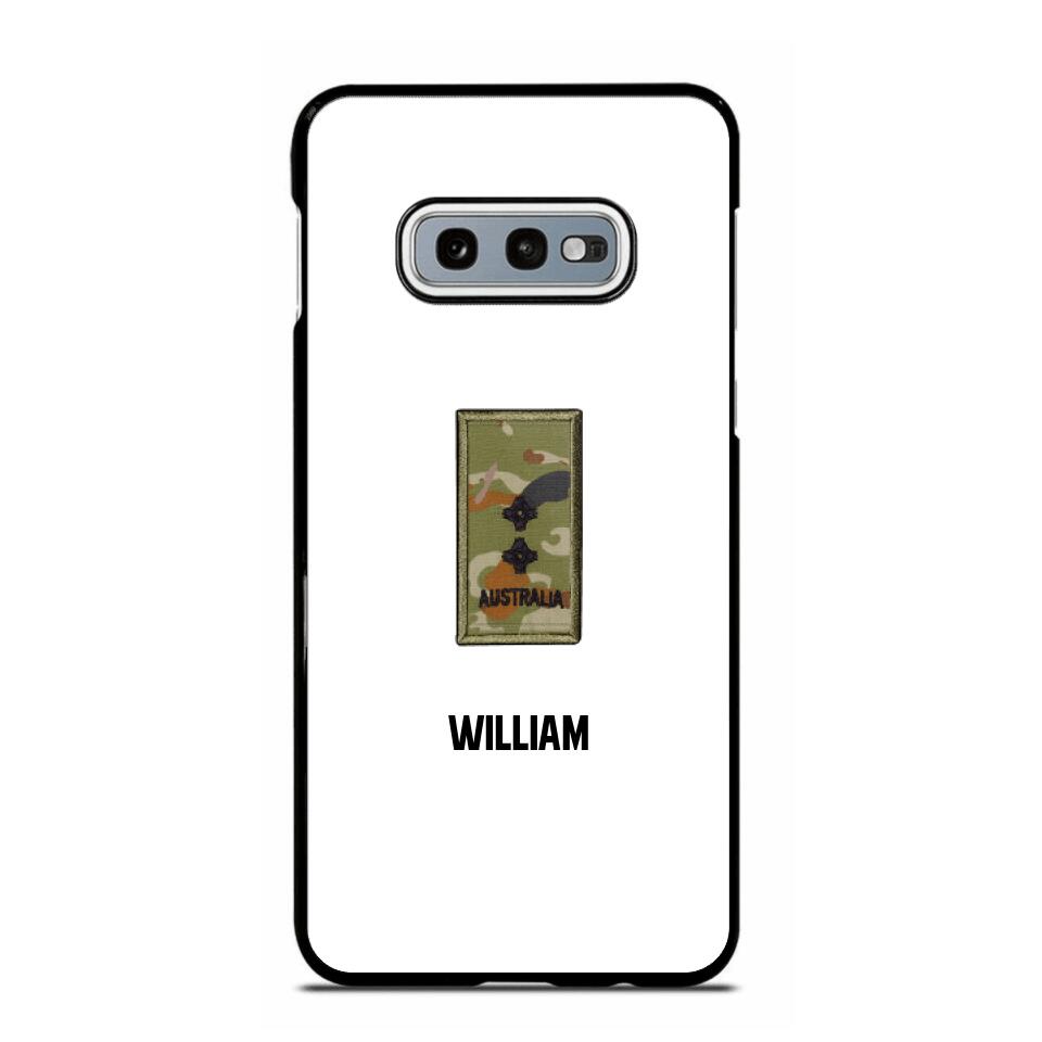 Personalized Australian Veterans/Soldier Spartan Camo Phone Case Printed 22SEP-HY12