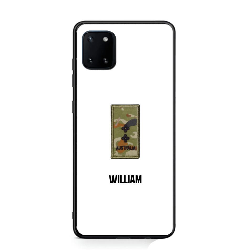 Personalized Australian Veterans/Soldier Spartan Camo Phone Case Printed 22SEP-HY12