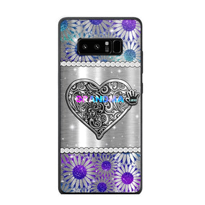 Personalized Grandma Kid Heart Phone Case Printed 22SEP-MA12