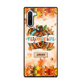 Personalized Teacher Life Halloween Fall Autum Phonecase 3D Printed QTMA1409