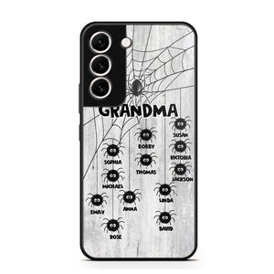 Personalized Grandma Mom Nana Spider Kid Name Phonecase 3D Printed QTVQ2009